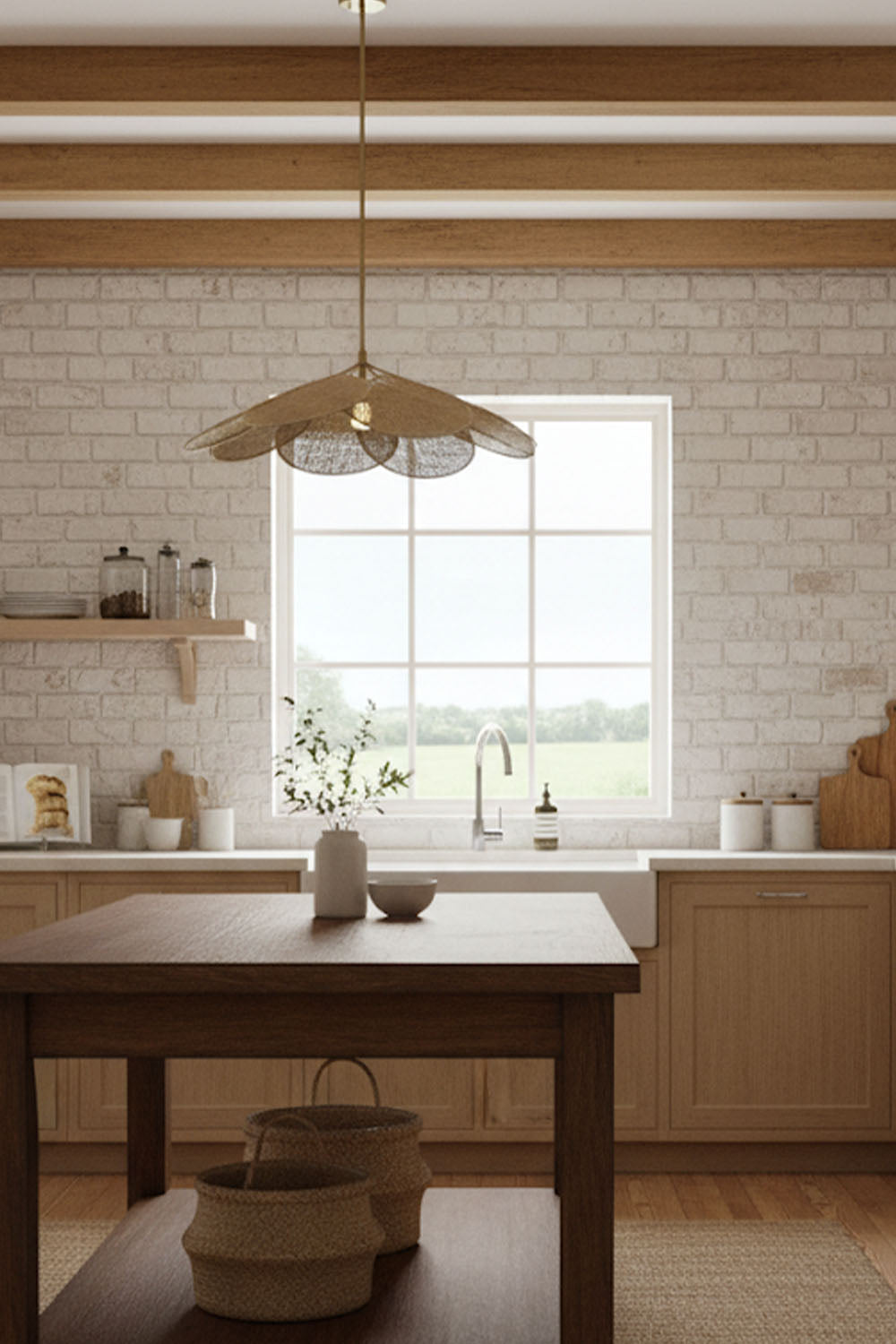 Rattan Pendant Lamp - view 8 | everlamps