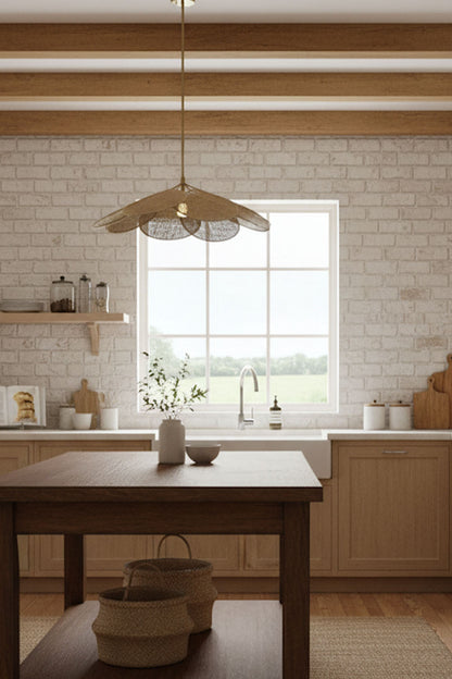 Rattan Pendant Lamp - view 8 | everlamps