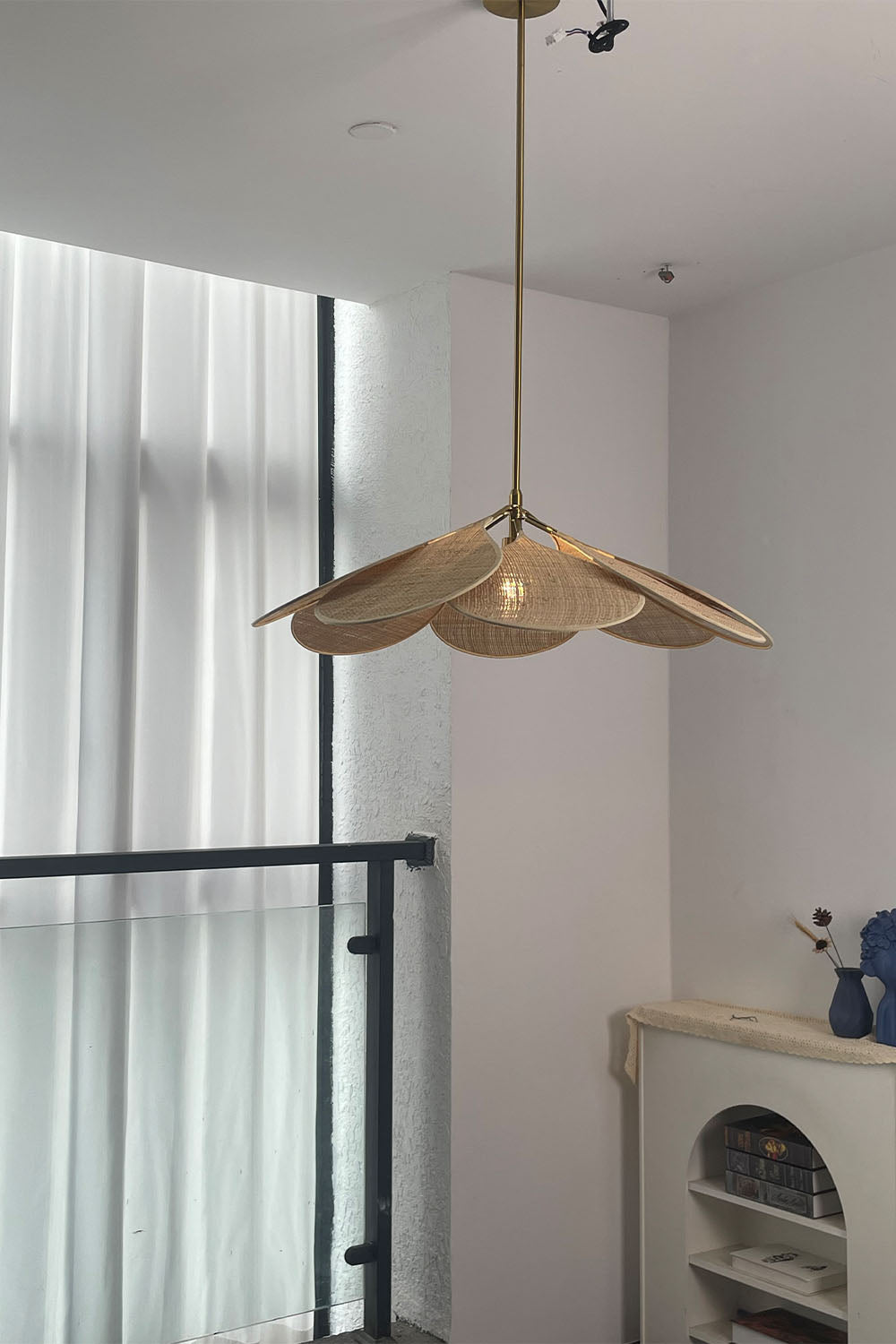Rattan Pendant Lamp - view 5 | everlamps