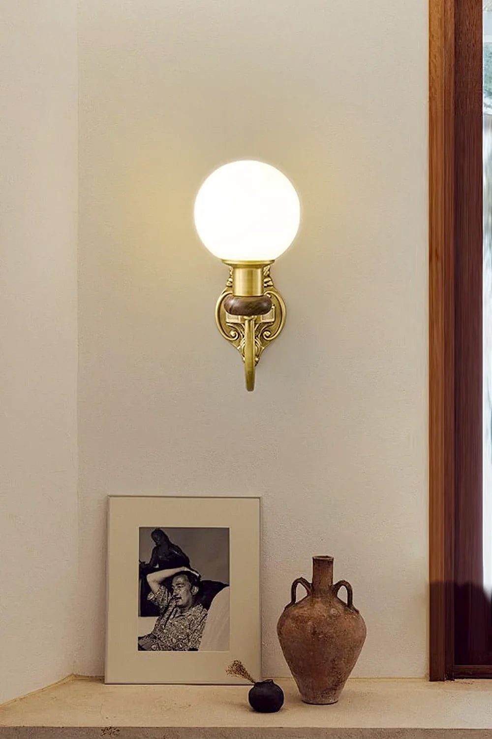Retro Brass Wall Lamp - view 4 | everlamps
