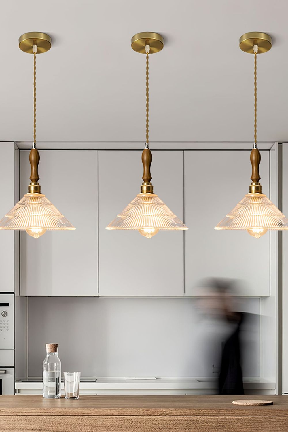 Retro Cone Shape Boston Bowl Pendant Light - view 8 | everlamps