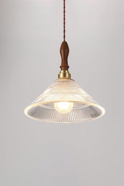 Retro Cone Shape Boston Bowl Pendant Light - view 11 | everlamps