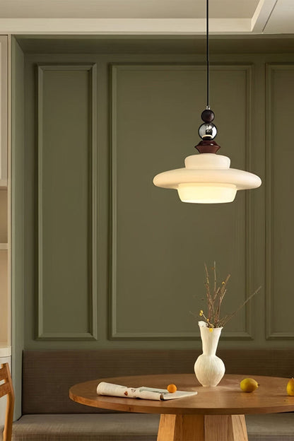 Retro UFO Glass Pendant Lamp - view 12 | everlamps