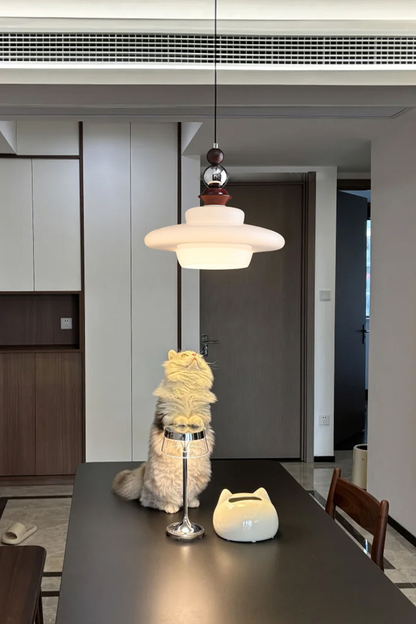 Retro UFO Glass Pendant Lamp - view 6 | everlamps