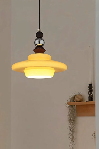 Retro UFO Glass Pendant Lamp - view 17 | everlamps