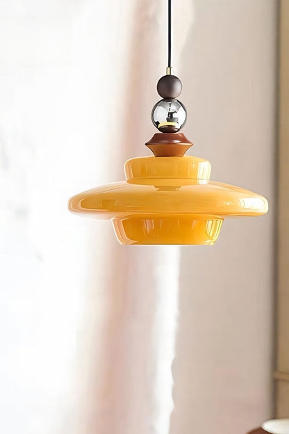 Retro UFO Glass Pendant Lamp - view 19 | everlamps