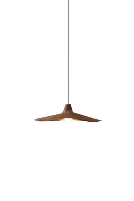 Retro Wabi-Sabi Lotus Leaf Pendant Light | everlamps