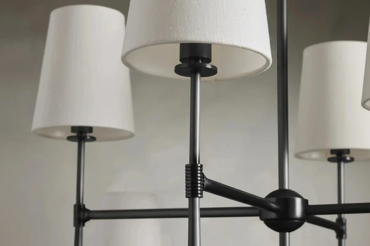 Rhodes 2-Tier Round Chandelier - Everlamps