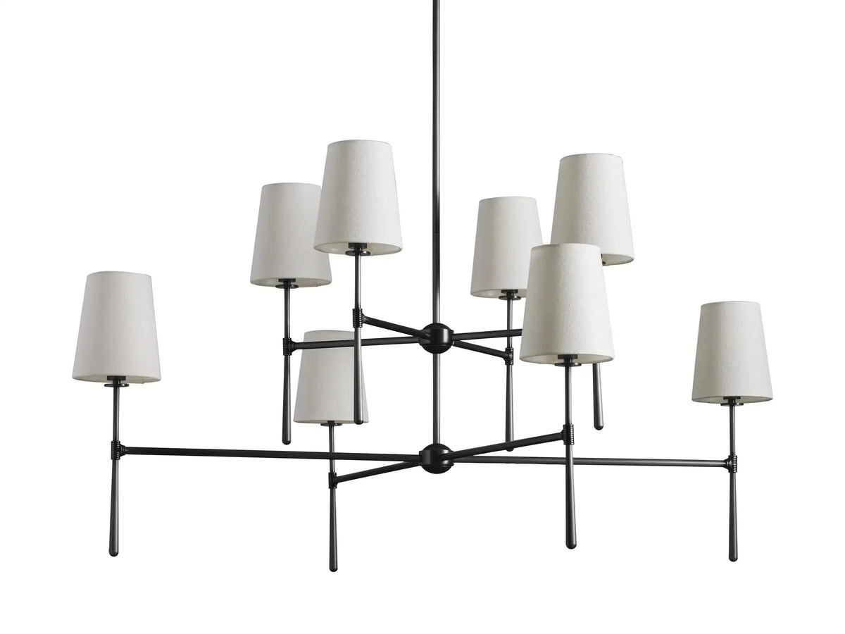 Rhodes 2-Tier Round Chandelier - Everlamps