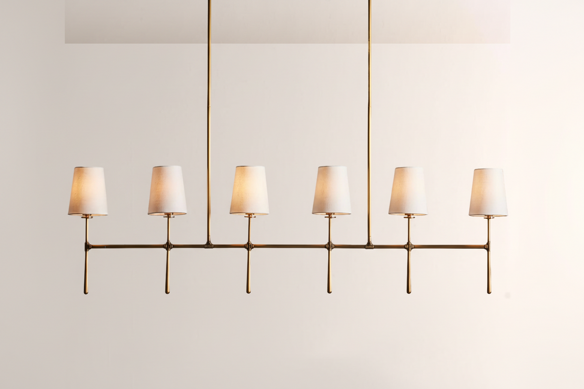 Rhodes Linear Chandelier 5 / 6 Light - Everlamps