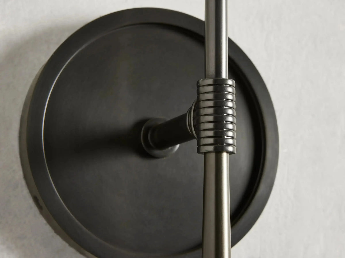 Kyler Single Light Tapered Linen Wall Sconce
