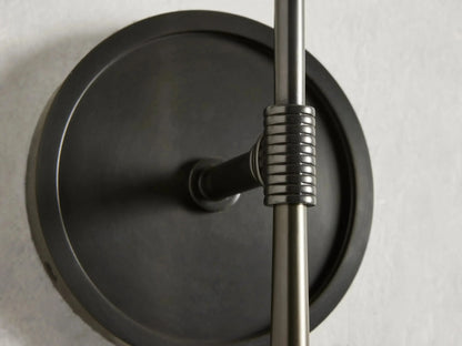 Kyler Single Light Tapered Linen Wall Sconce