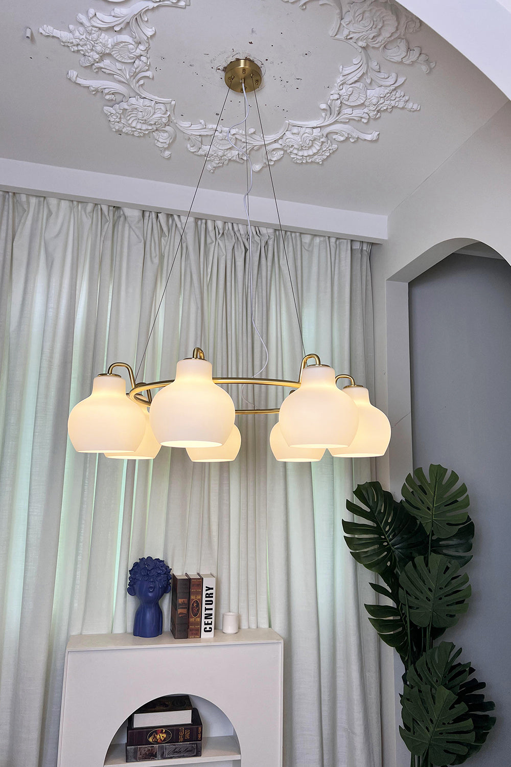 Ring Crown Chandelier - view 2 | everlamps