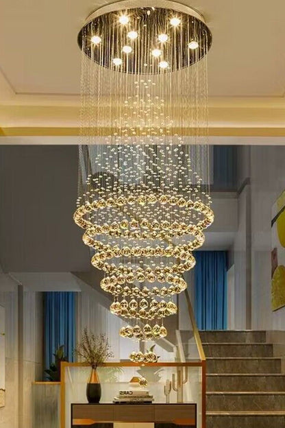Ring Crystal Chandelier - everlamps