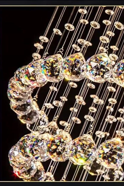 Ring Crystal Chandelier - everlamps