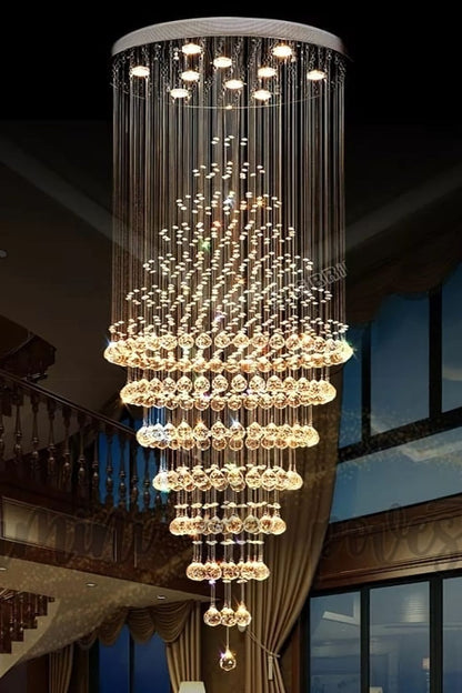 Ring Crystal Chandelier - everlamps