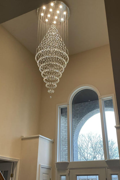 Ring Crystal Chandelier - everlamps