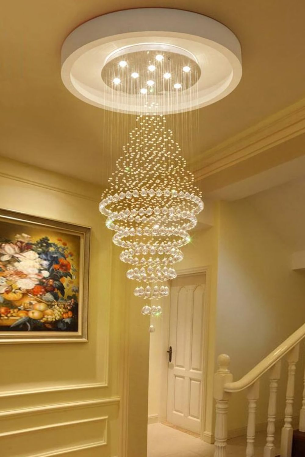 Ring Crystal Chandelier - everlamps