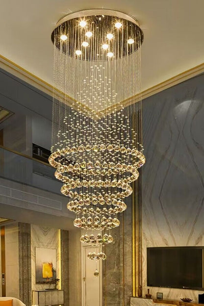 Ring Crystal Chandelier - everlamps