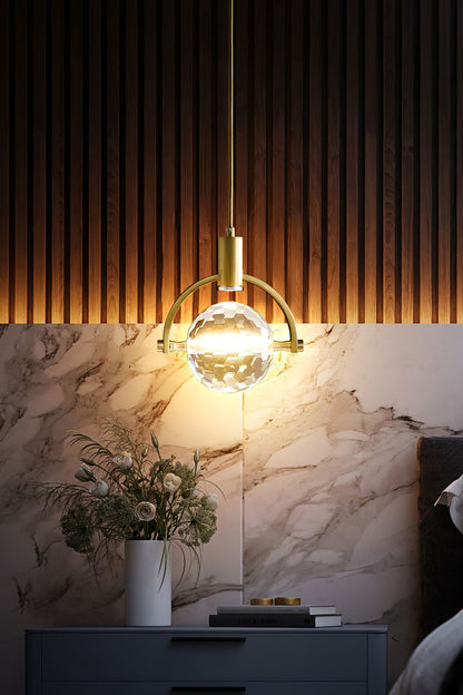 Ring Crystal Pendant Light - everlamps