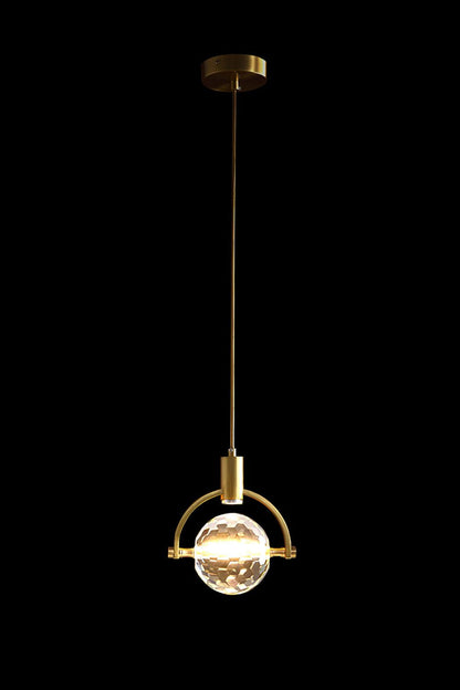 Ring Crystal Pendant Light - everlamps