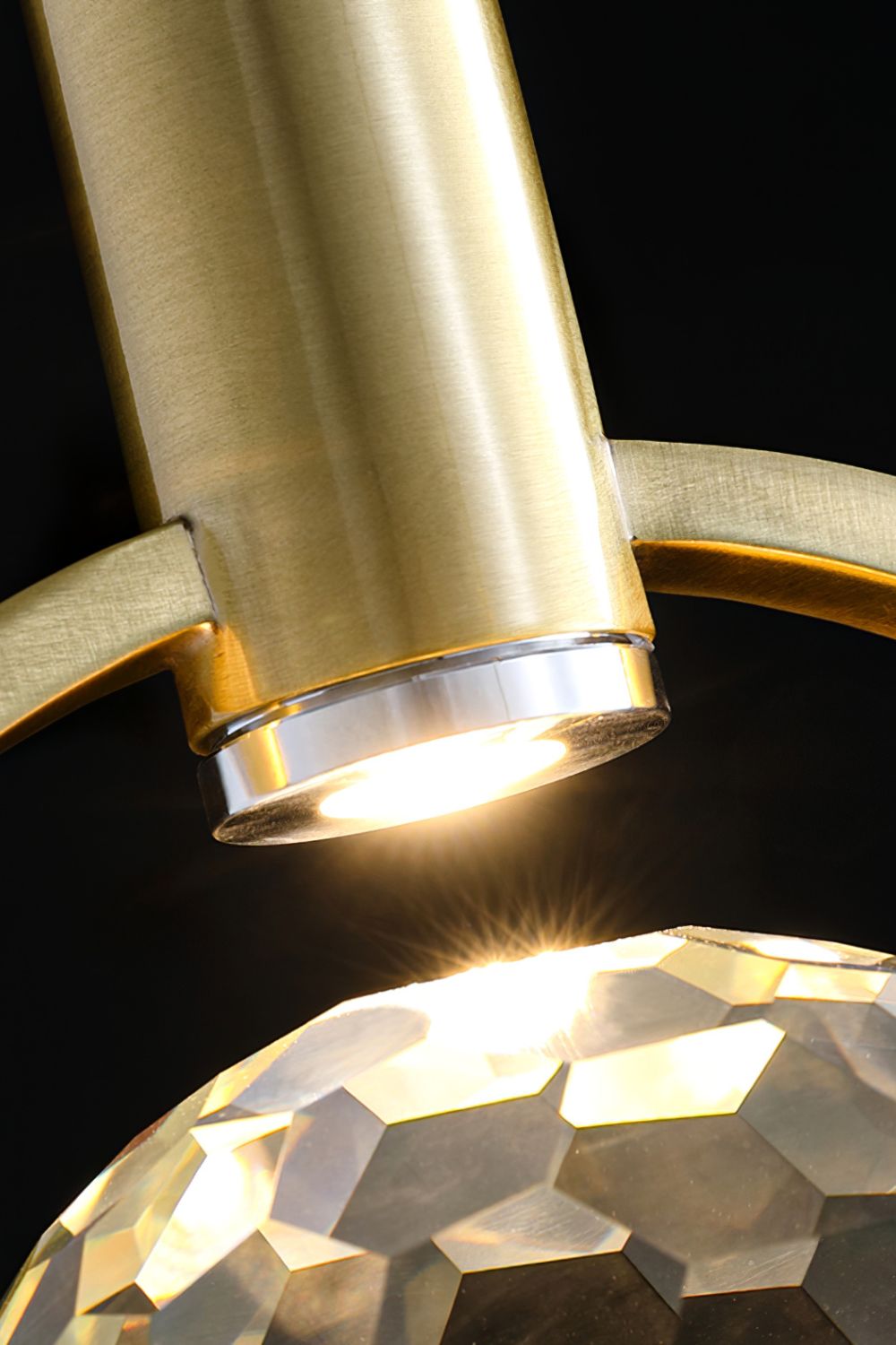 Ring Crystal Pendant Light - everlamps