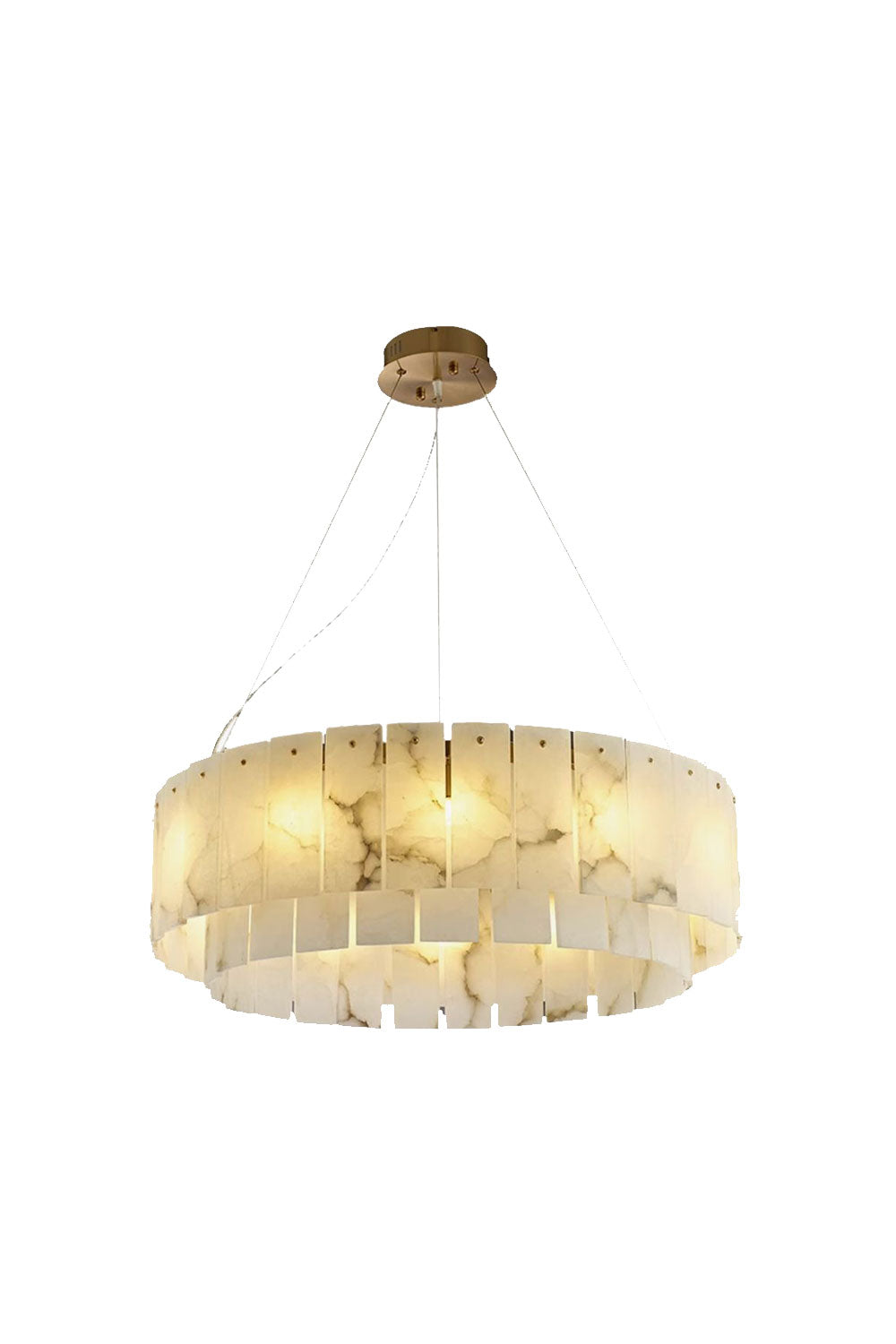 Rock Alabaster Chandelier - everlamps
