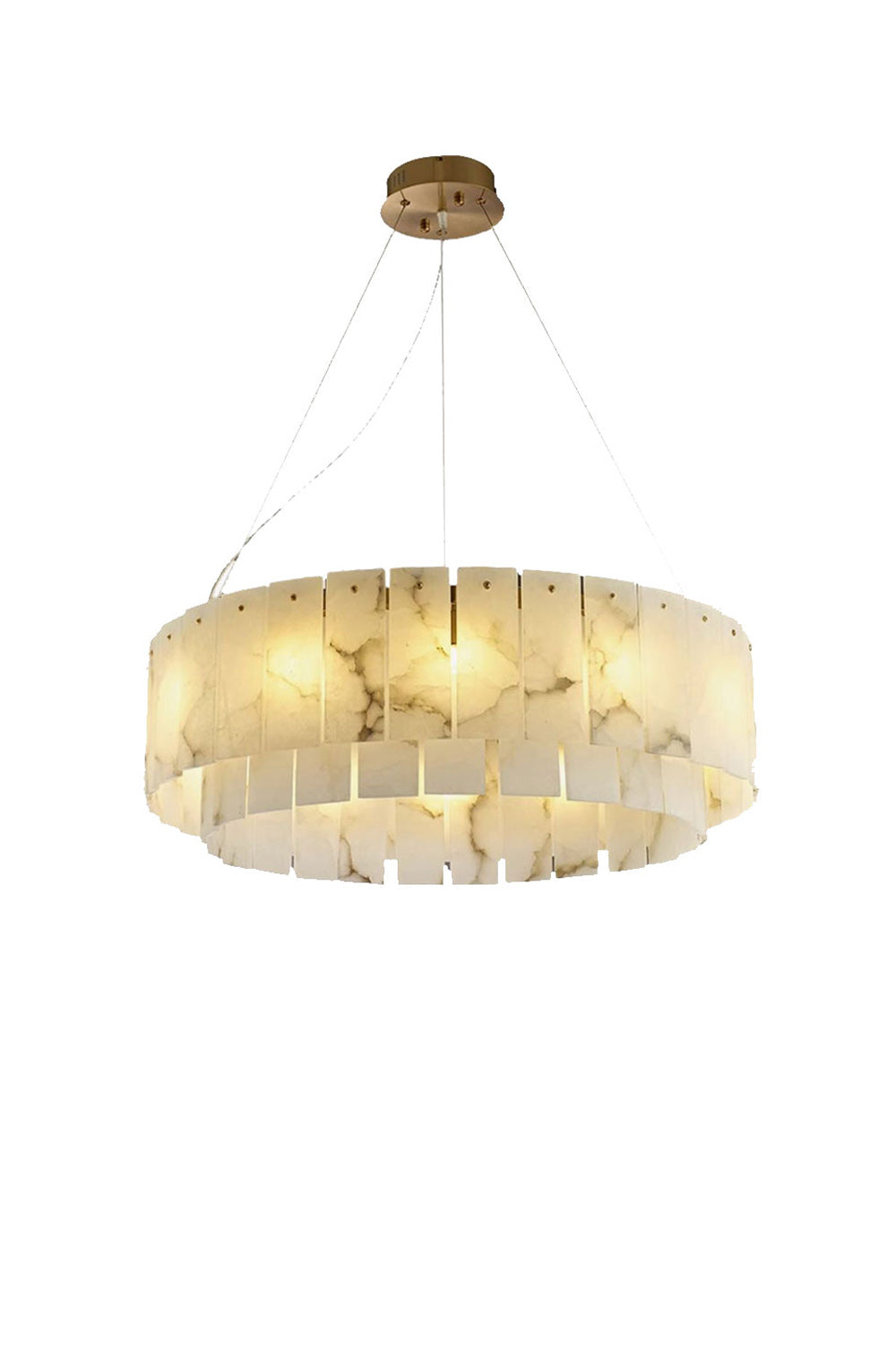 Rock Alabaster Chandelier - everlamps