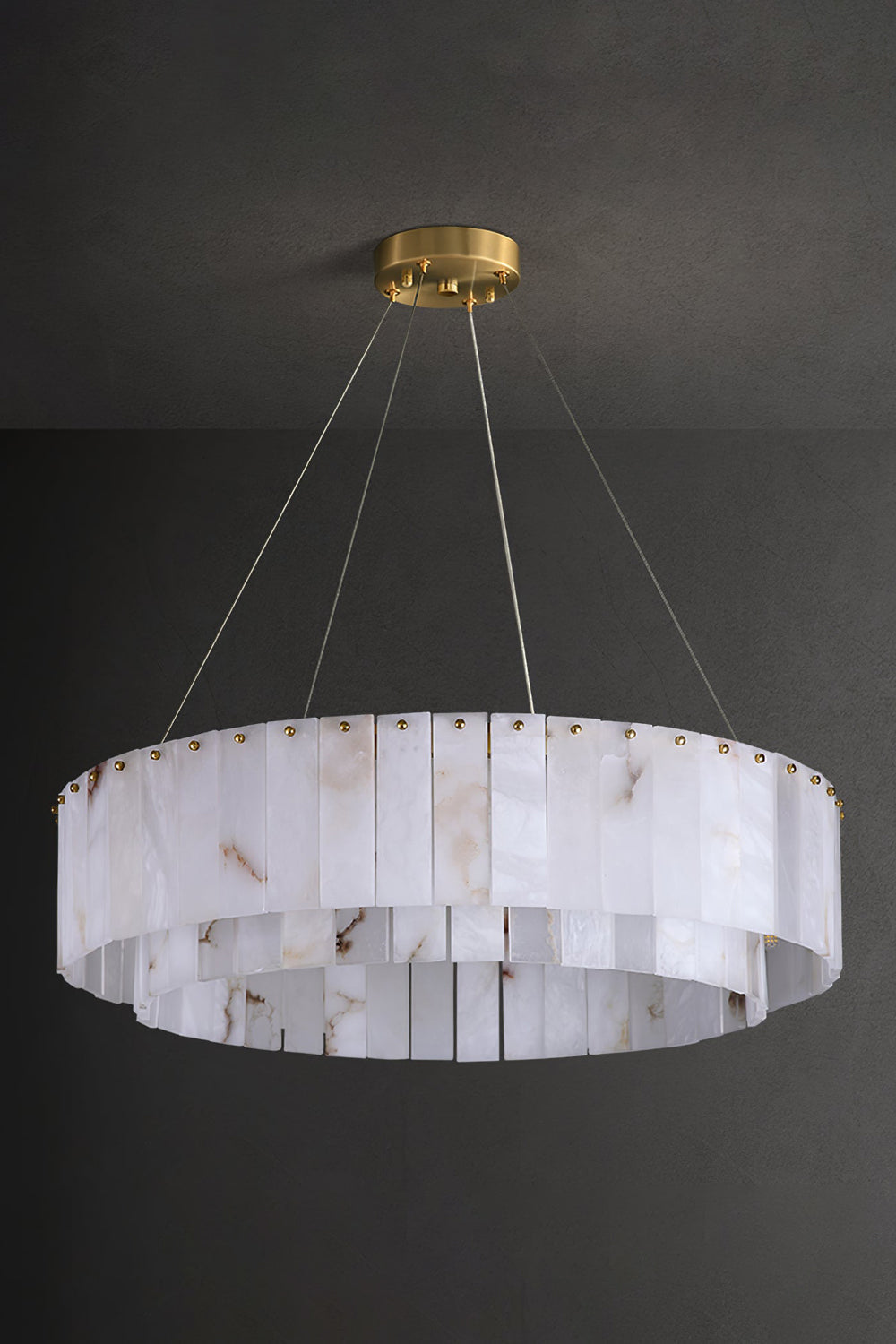 Rock Alabaster Chandelier - everlamps