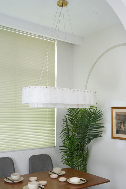 Rock Alabaster Chandelier - view 4 | everlamps