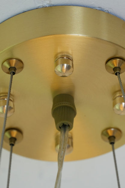 Rock Alabaster Chandelier - view 6 | everlamps