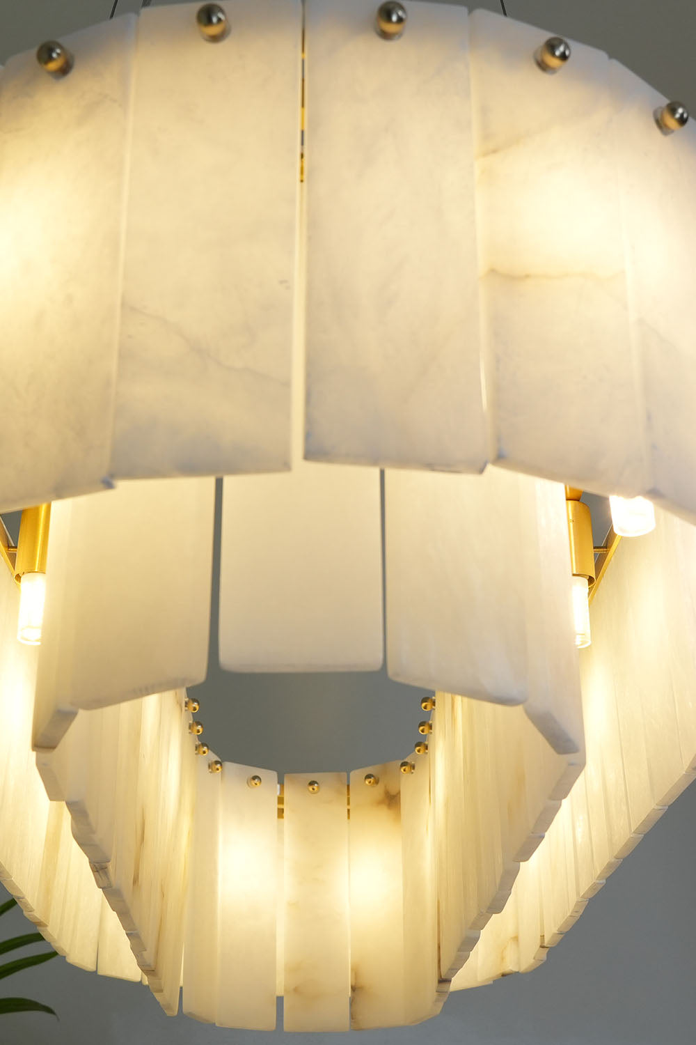 Rock Alabaster Chandelier - view 12 | everlamps