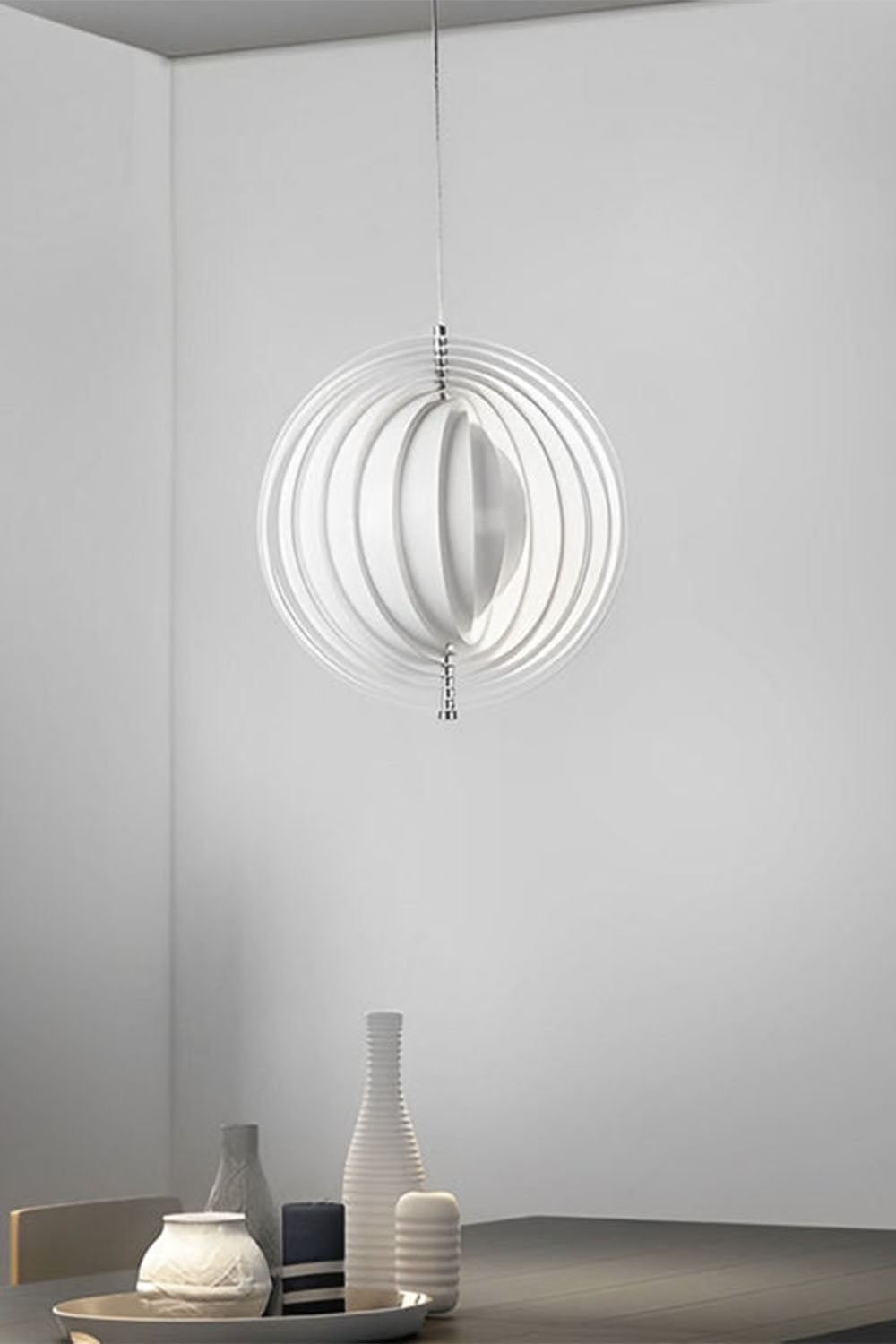 Rotating Moon Pendant Lamp - view 22 | everlamps