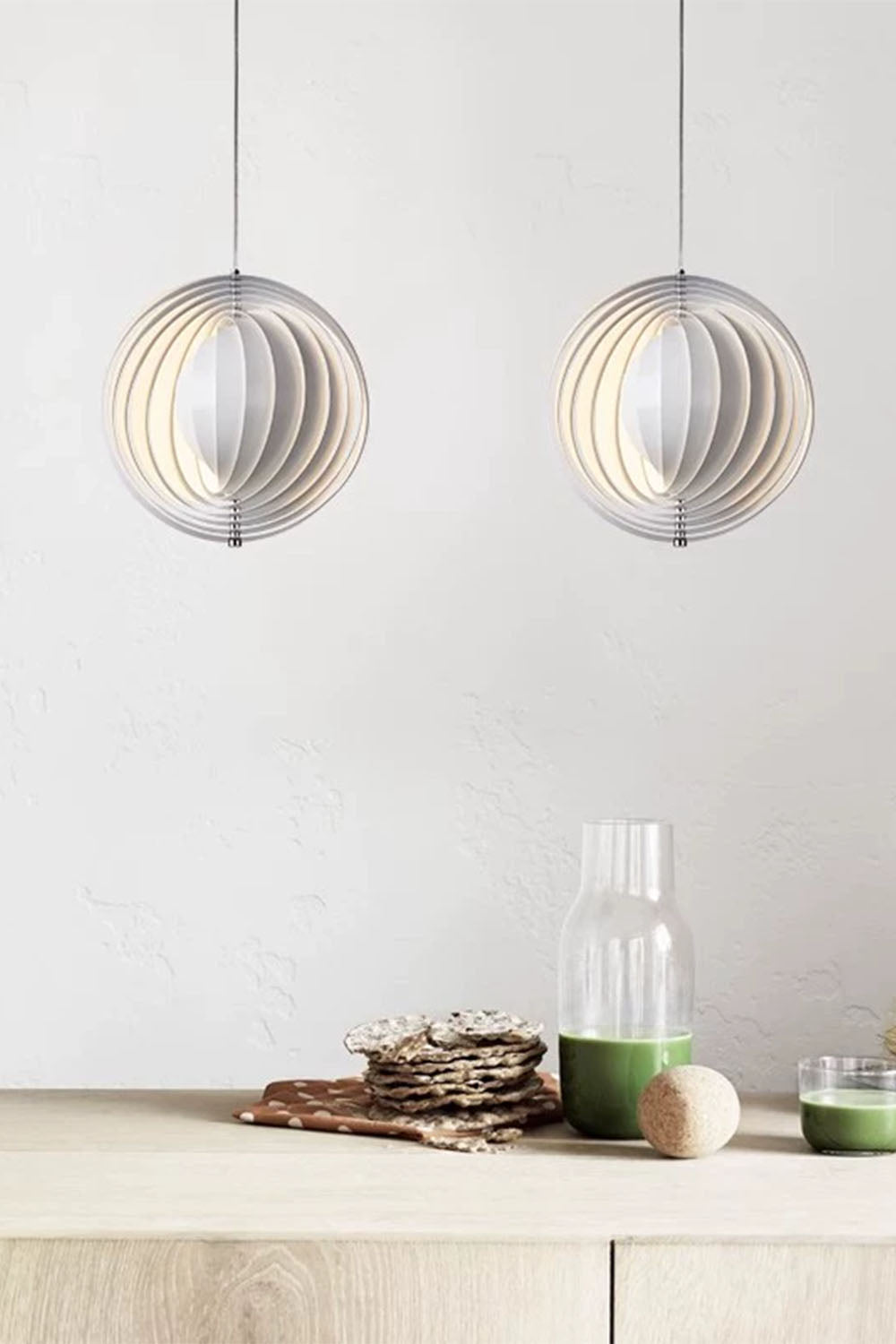 Rotating Moon Pendant Lamp - view 19 | everlamps