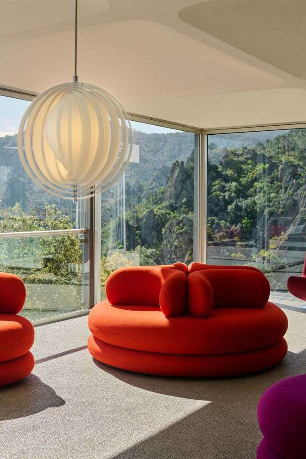 Rotating Moon Pendant Lamp - view 5 | everlamps