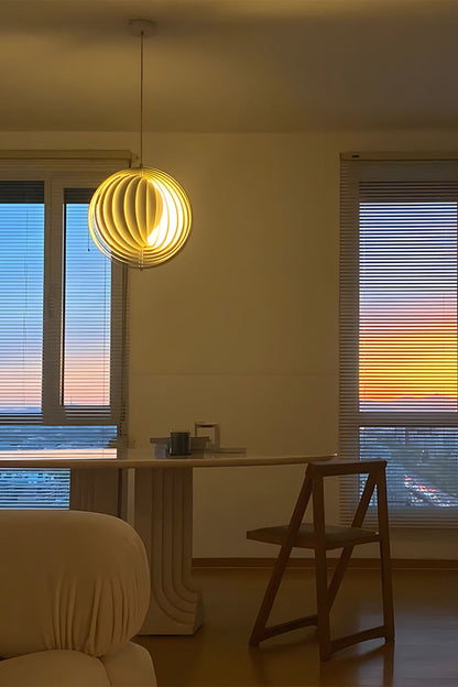 Rotating Moon Pendant Lamp - view 3 | everlamps