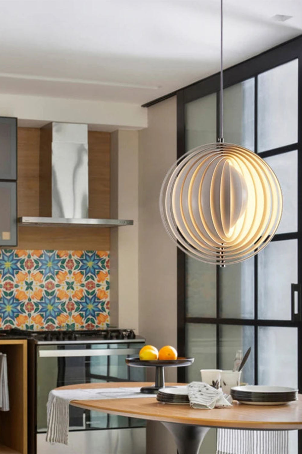 Rotating Moon Pendant Lamp - view 6 | everlamps