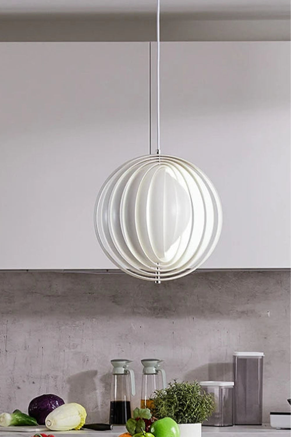 Rotating Moon Pendant Lamp - view 15 | everlamps