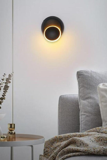 Rotating Round Wall Light - view 4 | everlamps