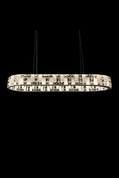 Round Alabaster Crystal Chandelier - view 26 | everlamps
