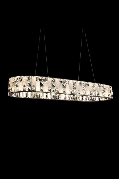Round Alabaster Crystal Chandelier - view 29 | everlamps