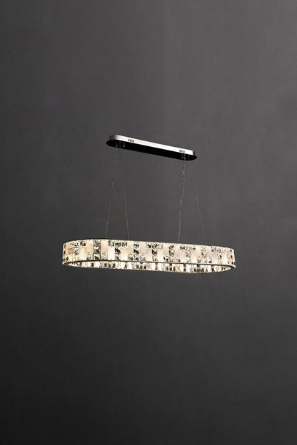 Round Alabaster Crystal Chandelier - view 31 | everlamps