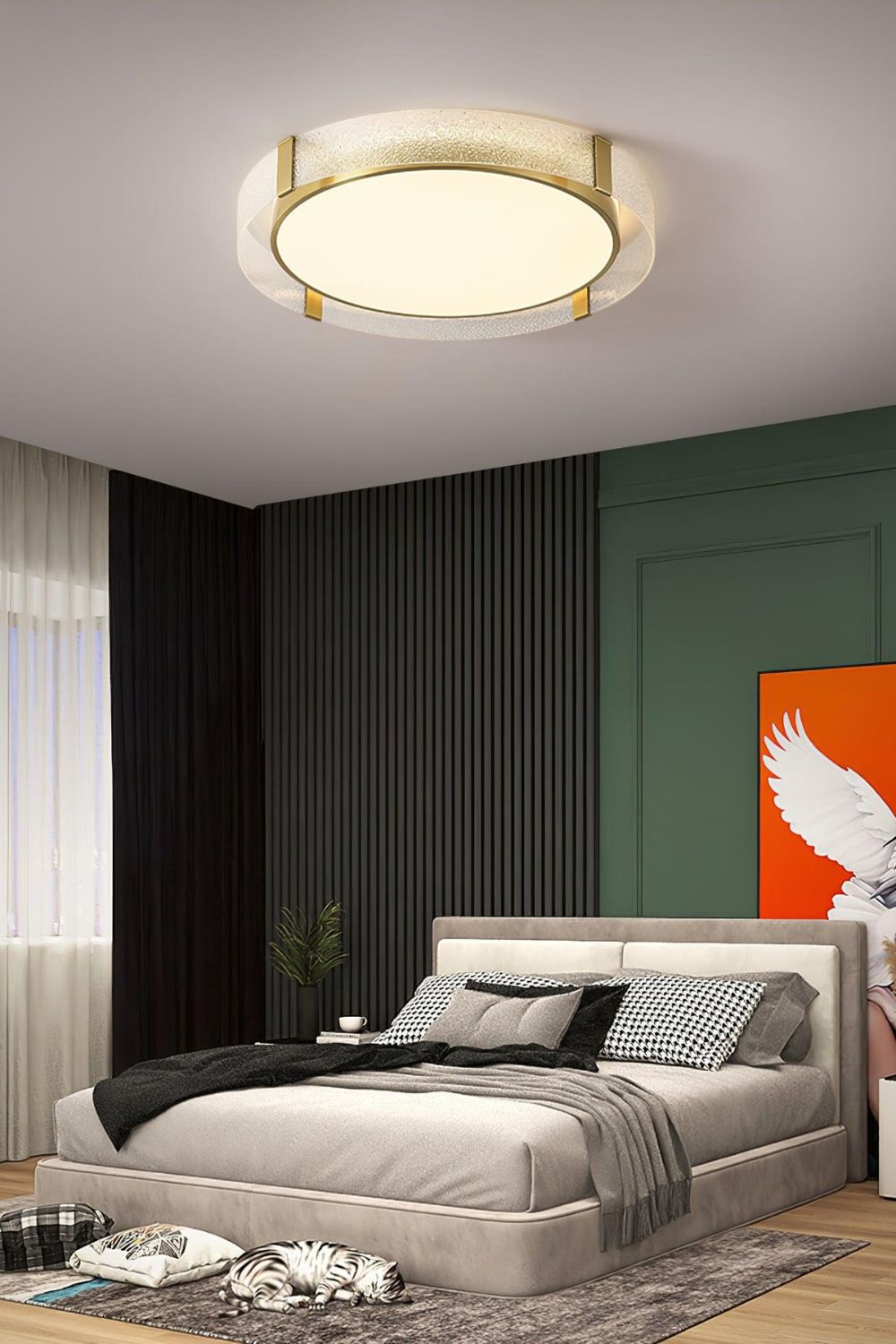 Round Low Profile Ceiling Light - view 14 | everlamps
