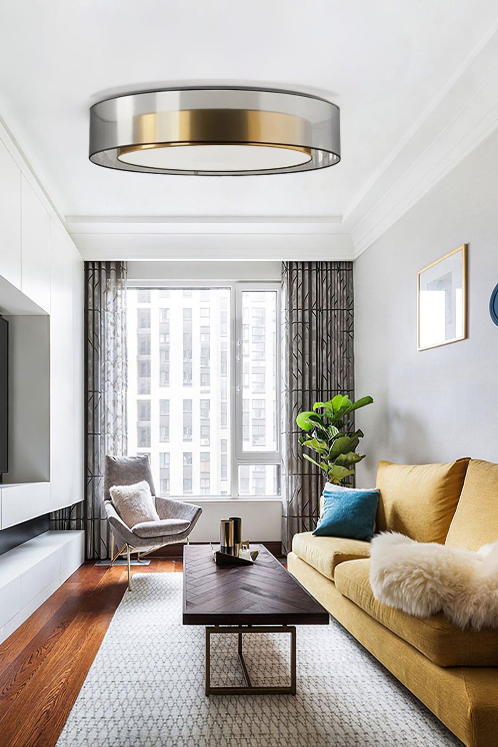 Round Low Profile Ceiling Light - view 15 | everlamps