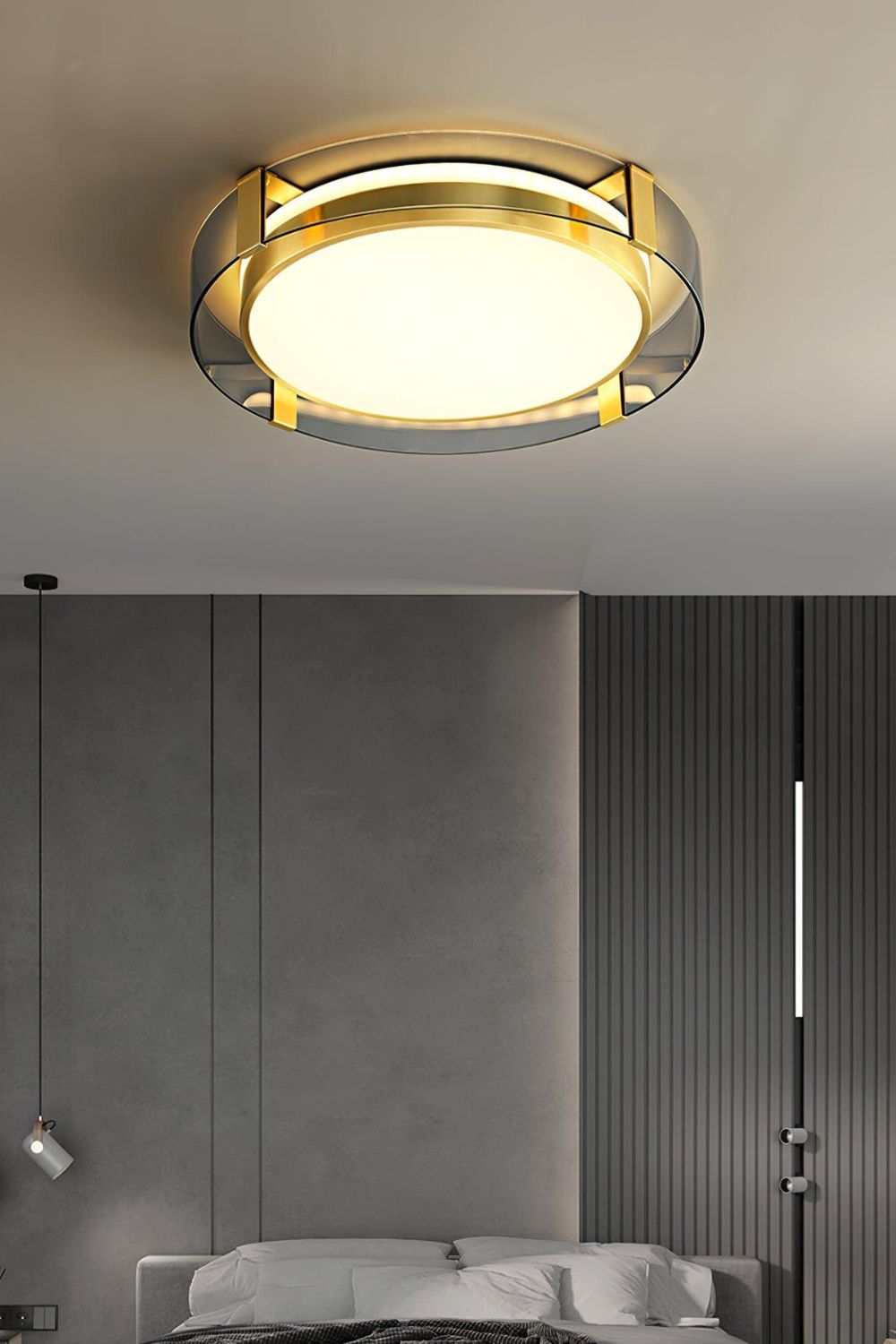 Round Low Profile Ceiling Light - view 5 | everlamps