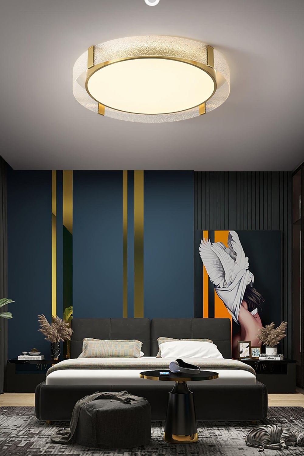 Round Low Profile Ceiling Light - view 7 | everlamps