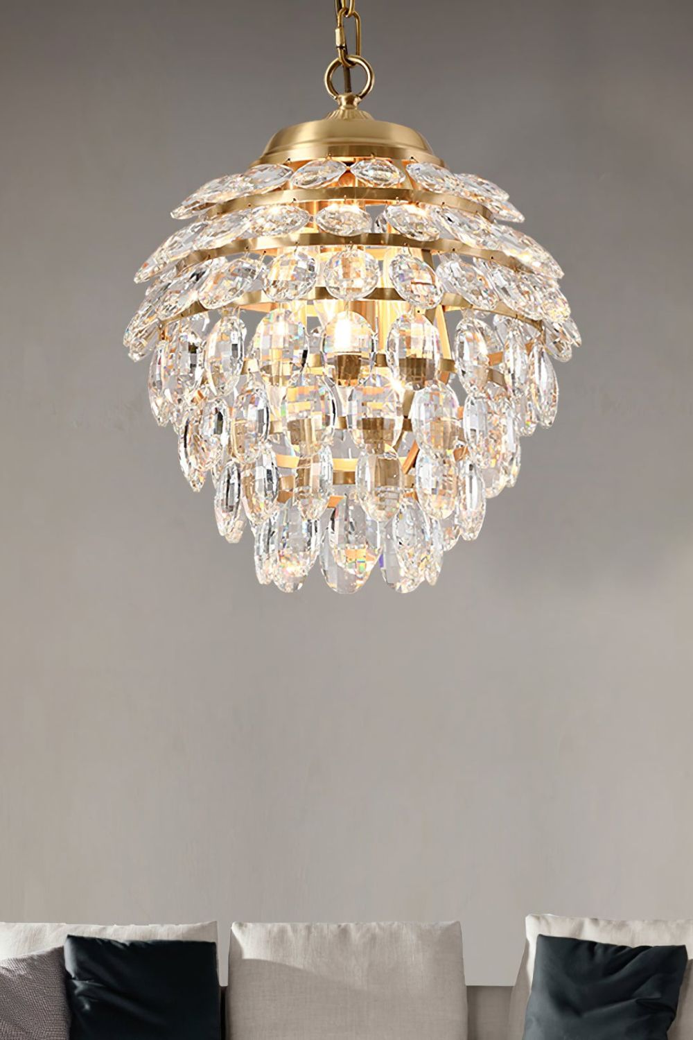 Roxanne Crystal Pendant Light - everlamps