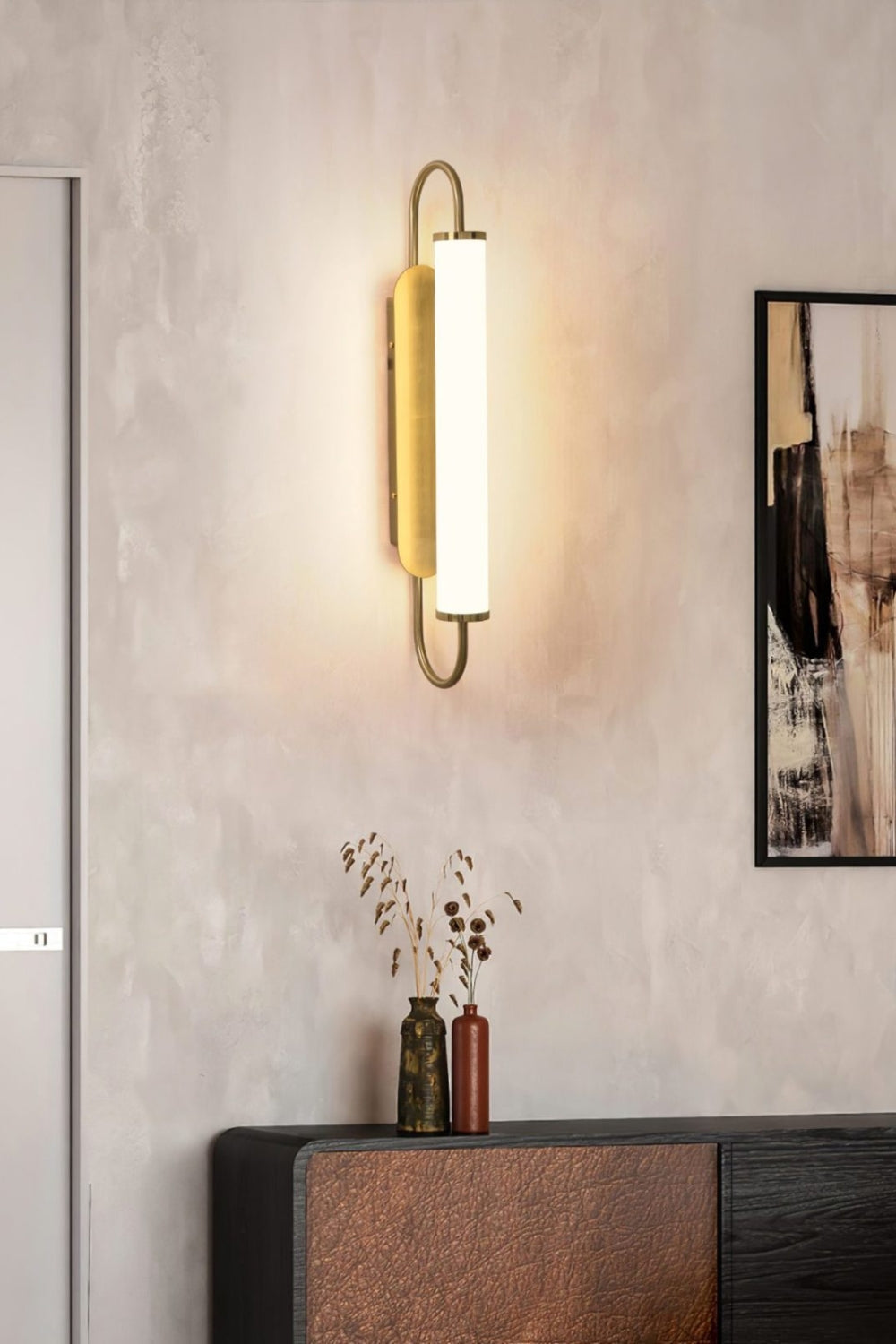 Rumba Gold Wall Lamp - view 3 | everlamps