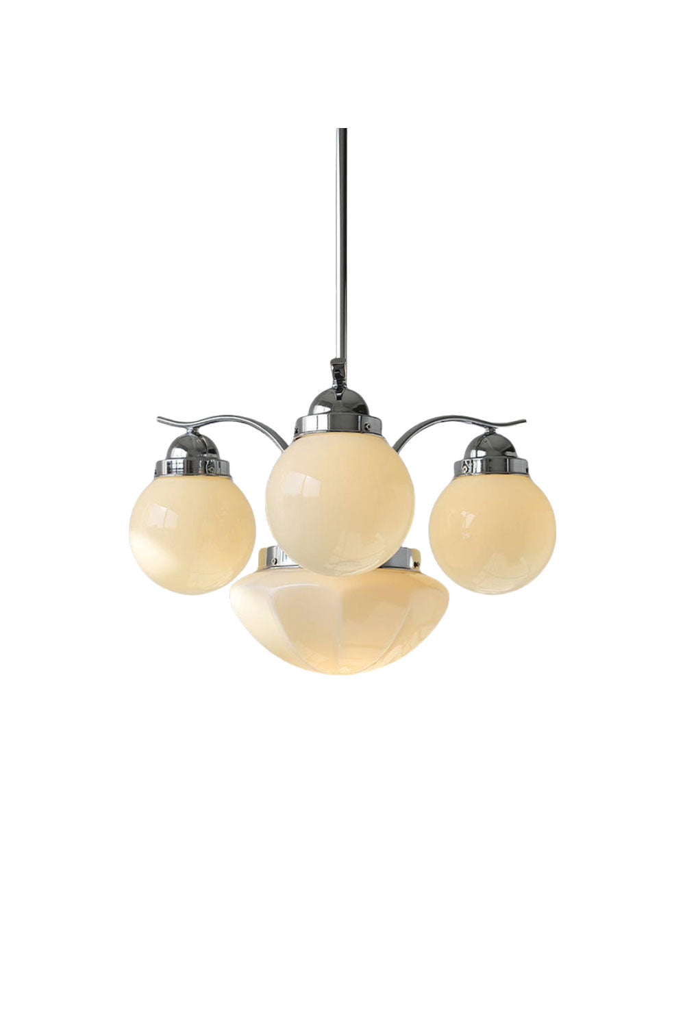 Ryttenberg Glass Globe Chandelier | everlamps