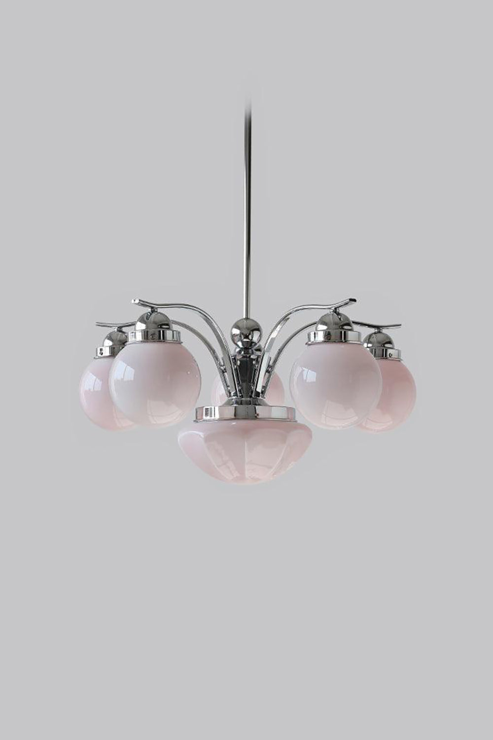 Ryttenberg Glass Globe Chandelier - view 12 | everlamps